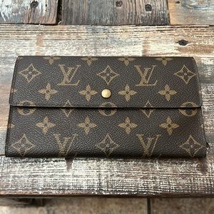 Louis Vuitton Monogram long wallet